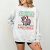 Hippopotamus Christmas Sweatshirt Christmas Season T-Shirt Moo Deng Tee