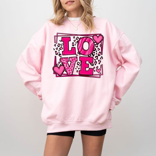 Love Sweatshirt, Heart Hoodie, Valentines Day Sweatshirt (3)