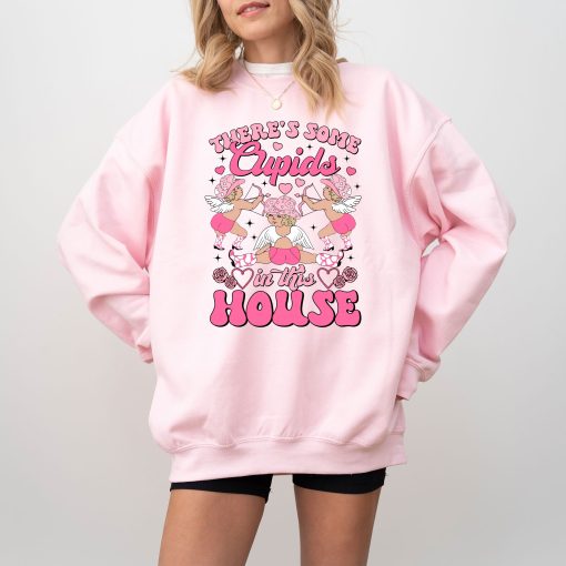 There's Some Cupid's In This House Shirt, Valentine's Day Shirt (4)