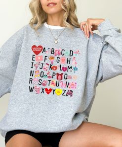 Valentines Day Gift, Xoxo Valentine, Teacher Valentine Tshirt, Sweatshirt, Hoodie Multicolored (5)