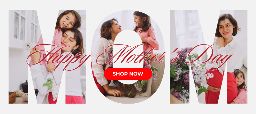 a collage of a woman and a child
