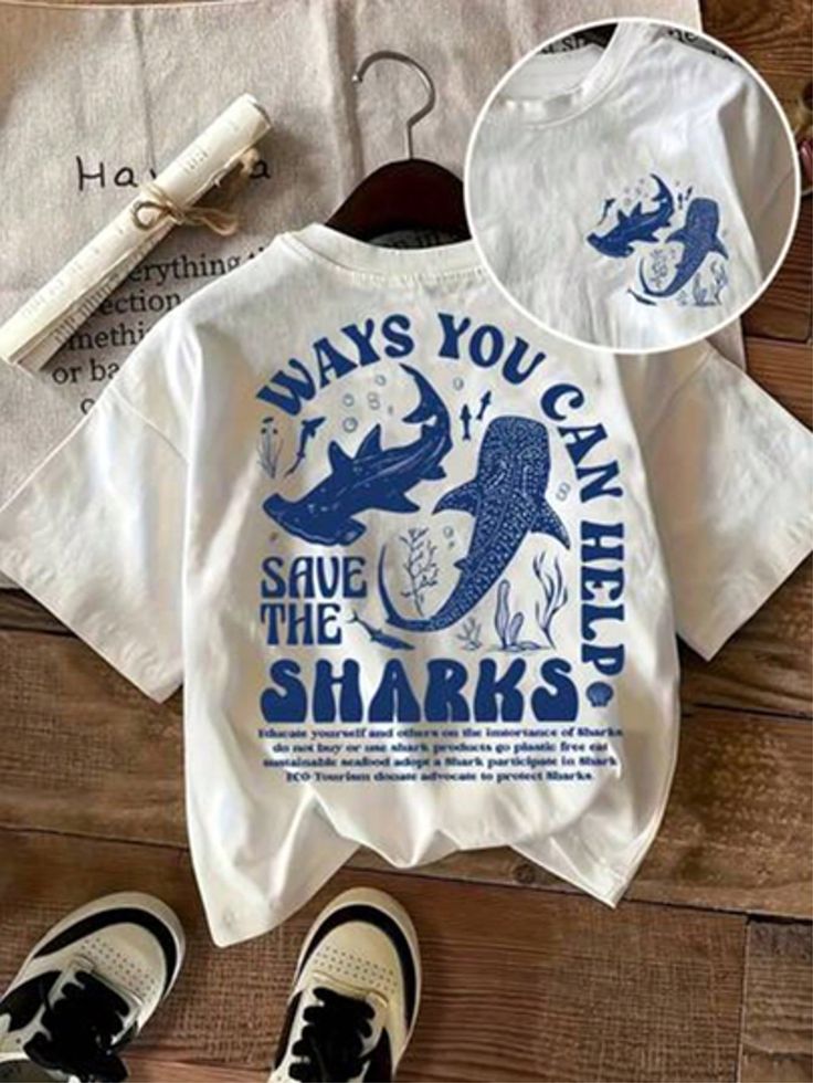 Fisherman-style tee with coastal outfit flatlay – 2025 POD fashion trend